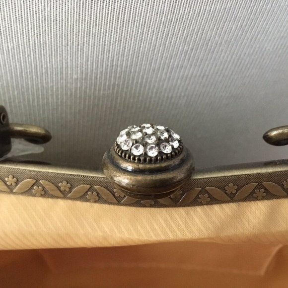 Beautiful Vintage Evening Bag by "Red Coral" Elegant Style NWT - Picture 3 of 11